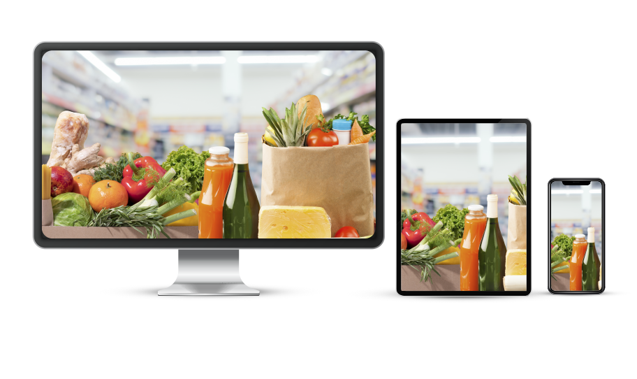 Smart POS compatible with various devices including mobile, tablet, and desktop