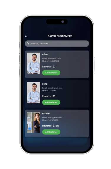 Customer relationship using POS