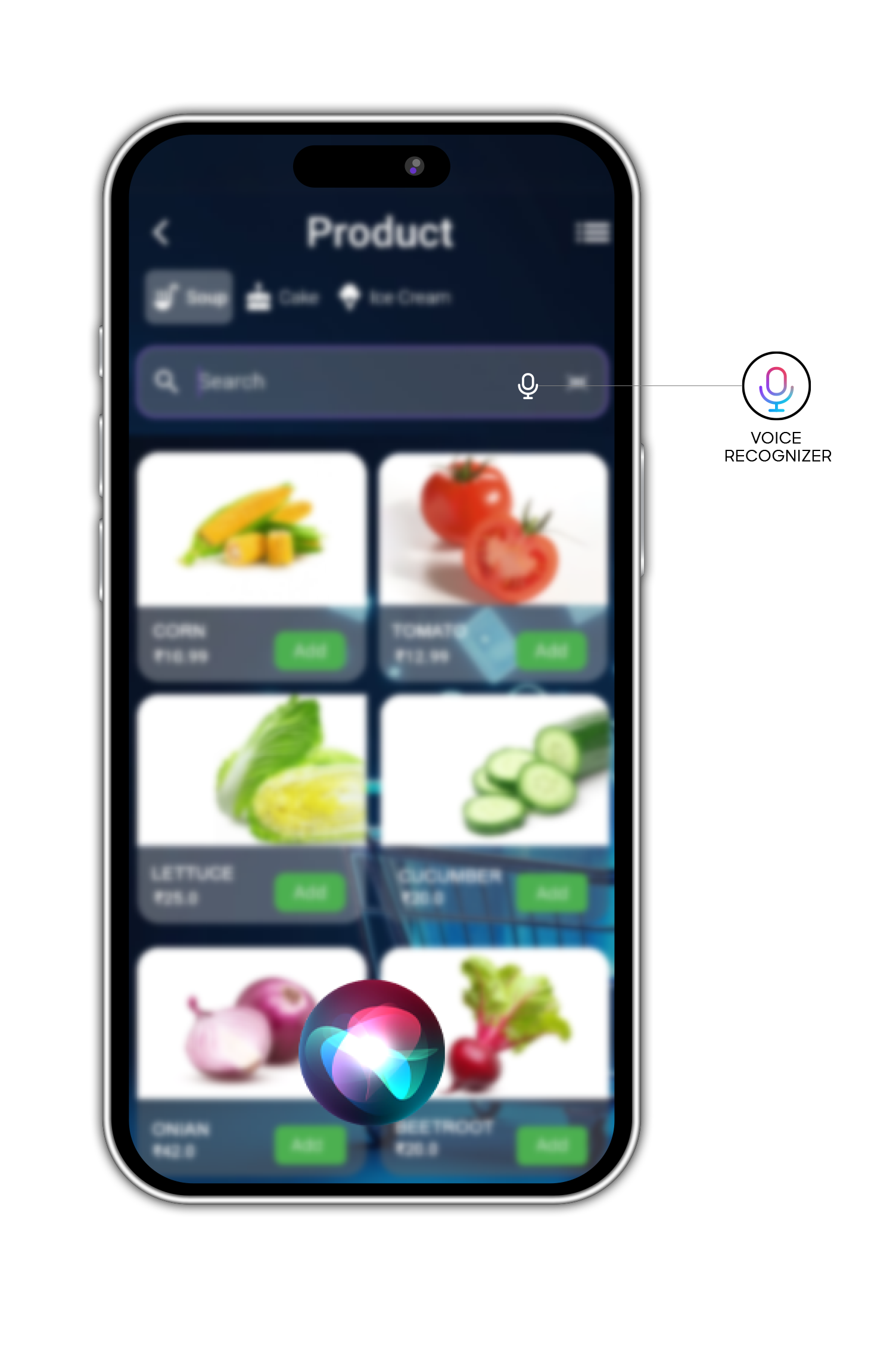 Illustration of AI Voice Detection for Smart POS system